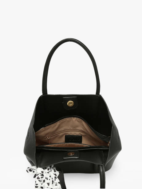 Handtas Grained Miniprix Zwart grained A713 ander zicht 2